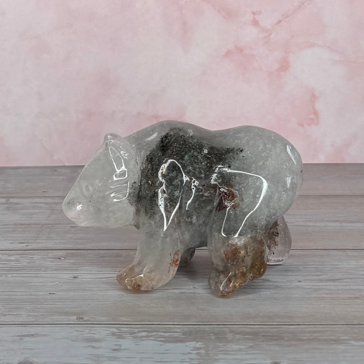 Garden Quartz Bear