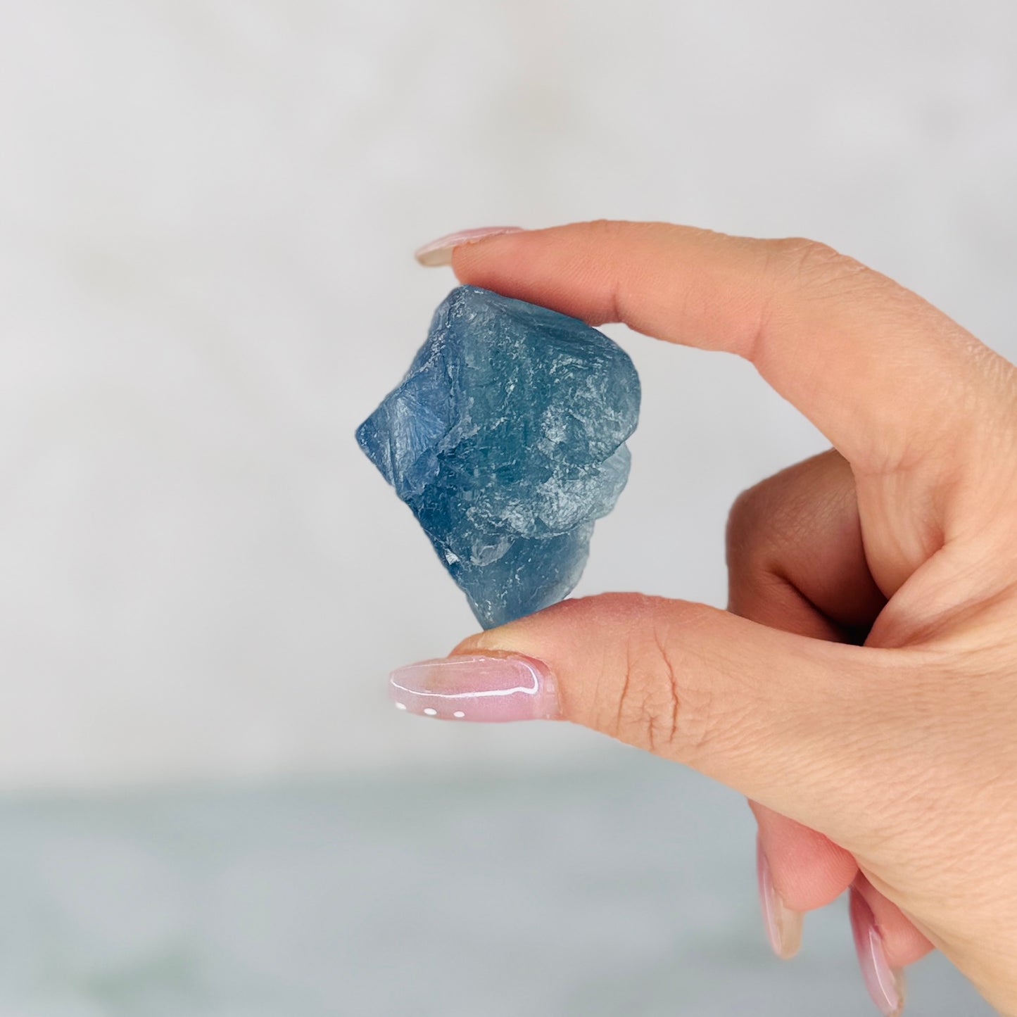 Raw Blue Fluorite