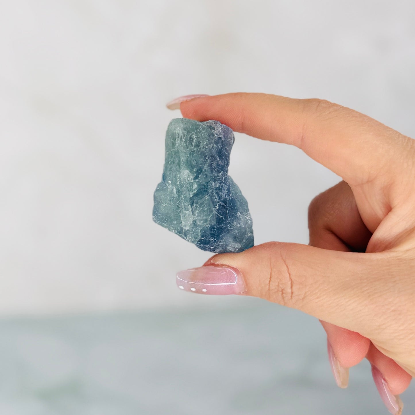 Raw Blue Fluorite