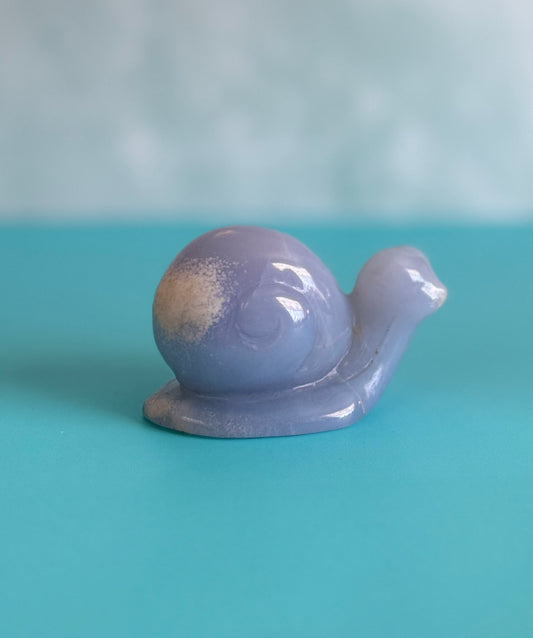 BLUE LACE AGATE SNAIL – 106g