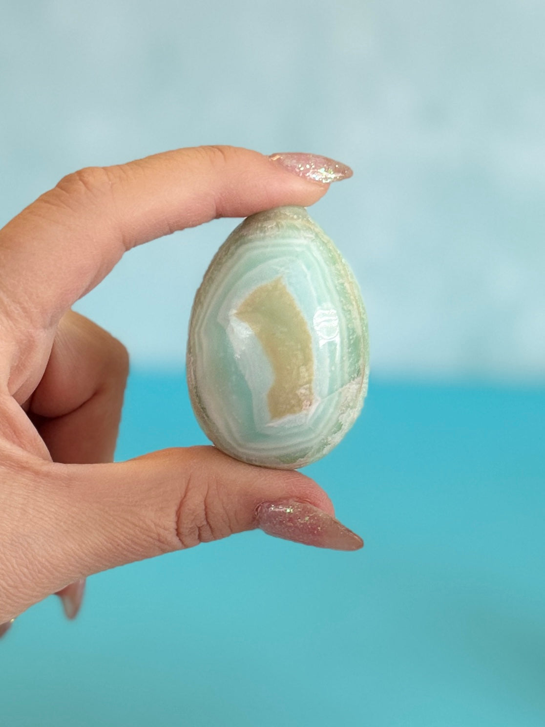 Caribbean Calcite Egg #91