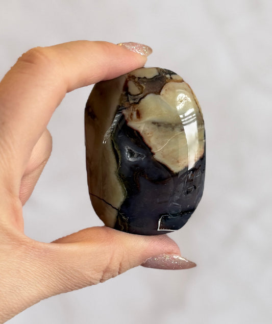 Volcano Agate Palm Stone #81-82