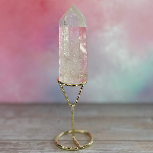 Angel Hair Rutilated Quartz Tower