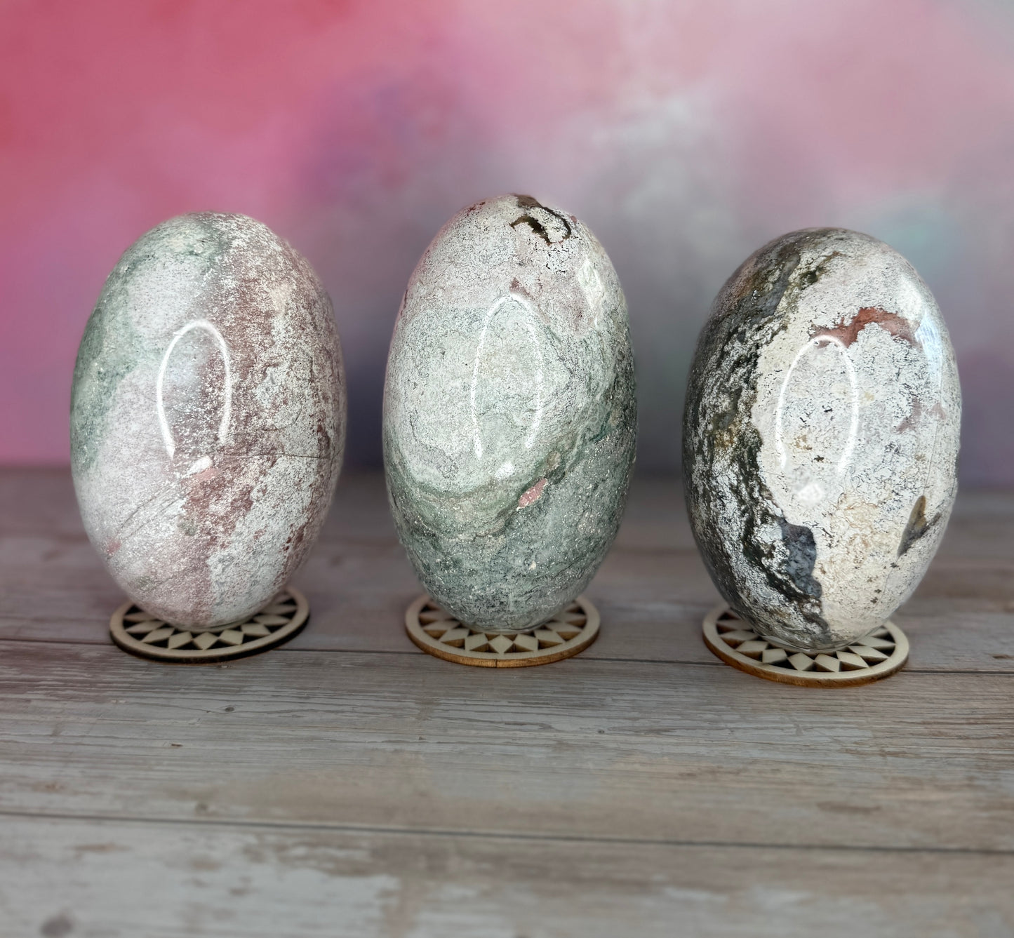 Unicorn Jasper Large Lingam Eggs
