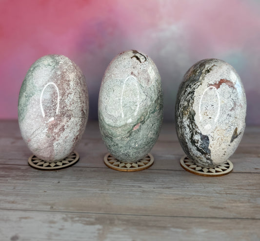 Unicorn Jasper Large Lingam Eggs