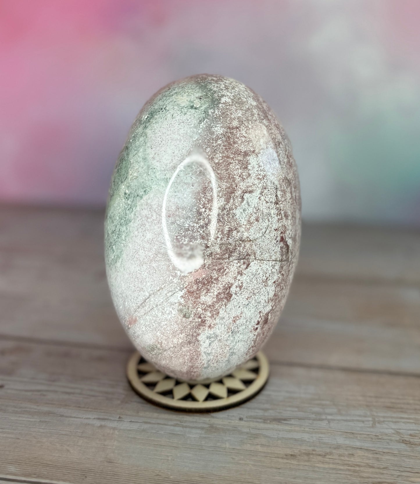Unicorn Jasper Large Lingam Eggs