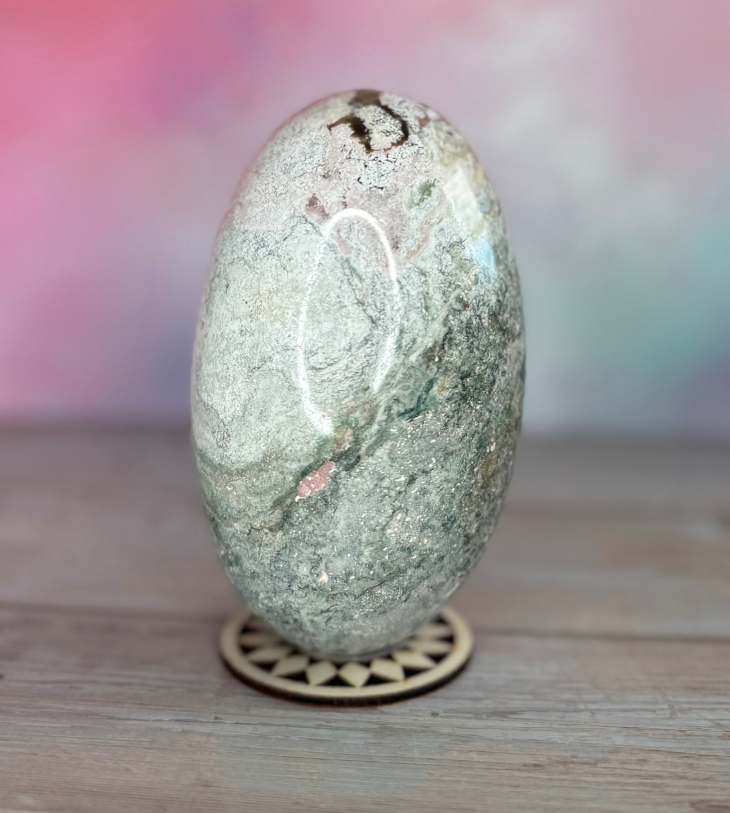 Unicorn Jasper Large Lingam Eggs