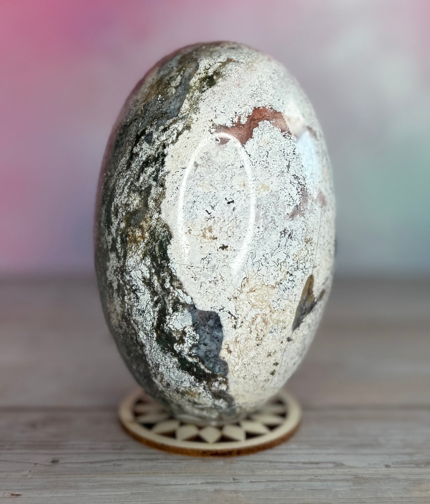 Unicorn Jasper Large Lingam Eggs