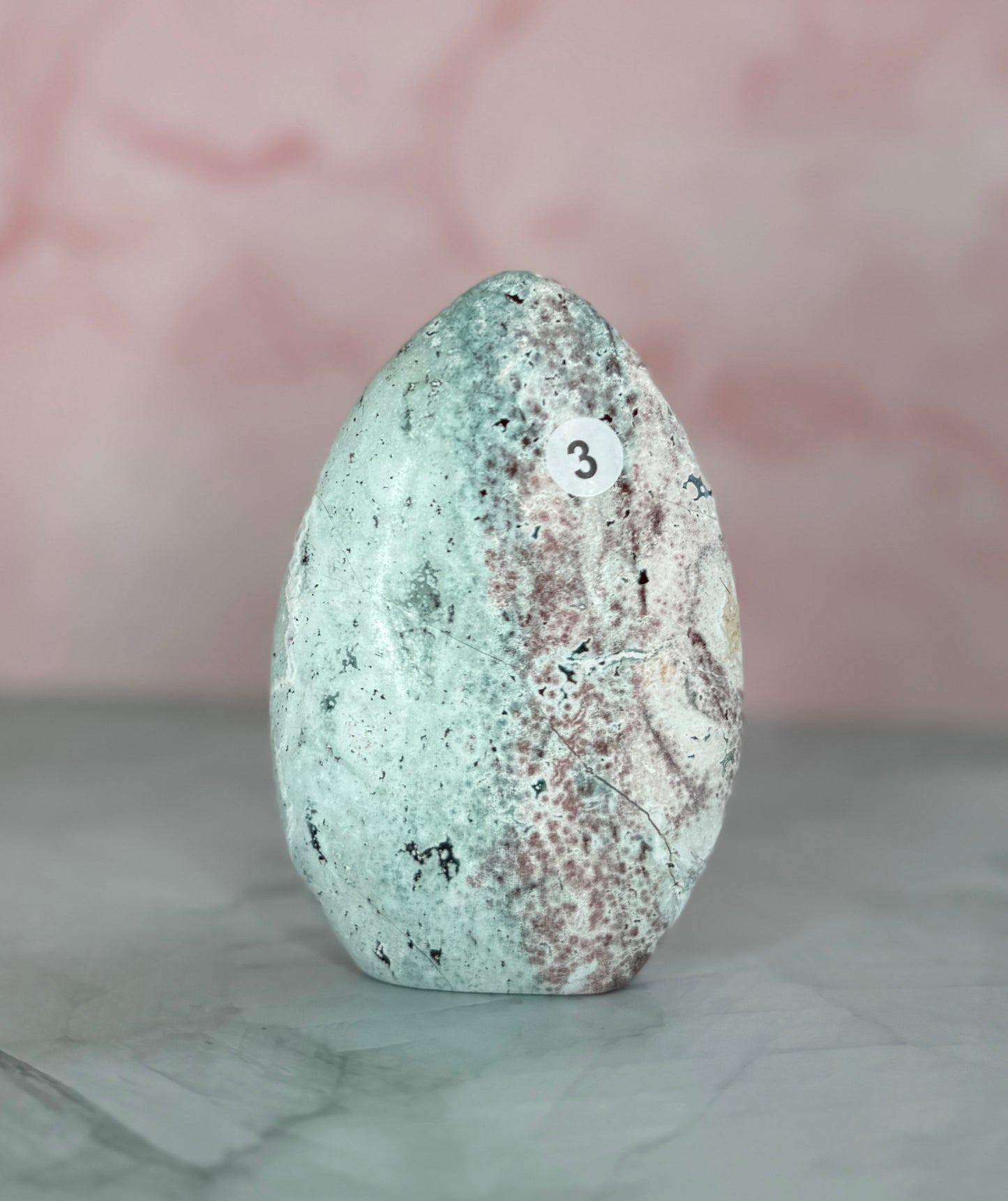 Unicorn Jasper Tear Drop Flames