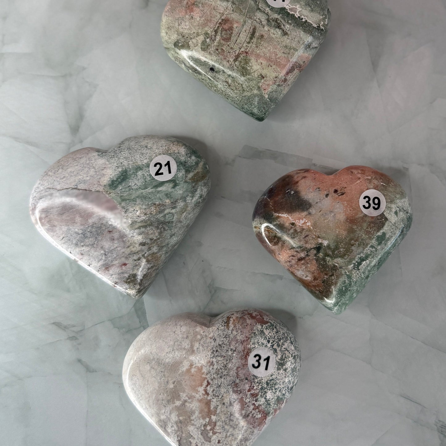 Unicorn Jasper Hearts