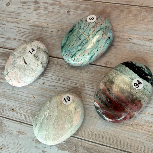 Unicorn Jasper Palm Stones