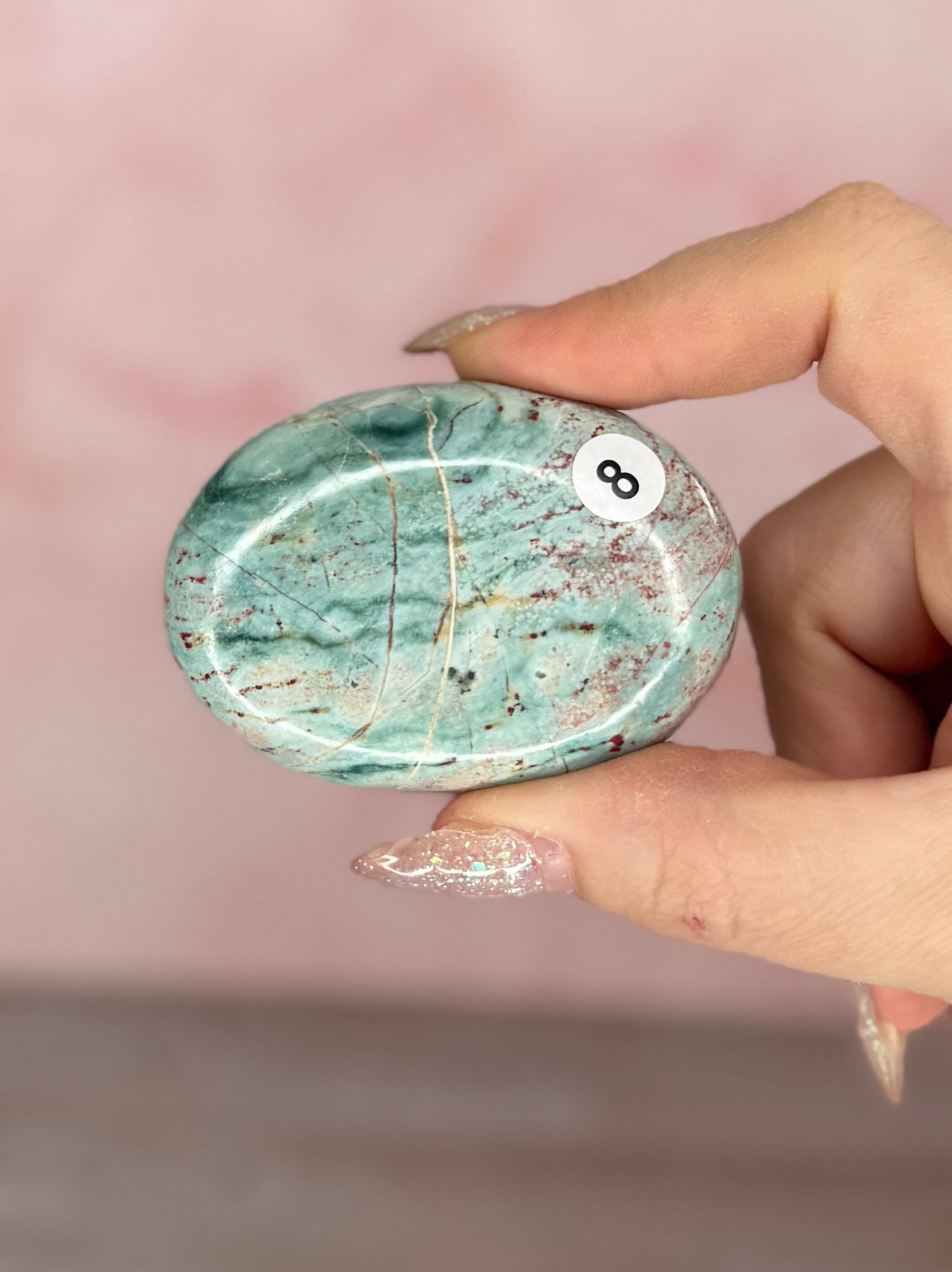 Unicorn Jasper Palm Stones