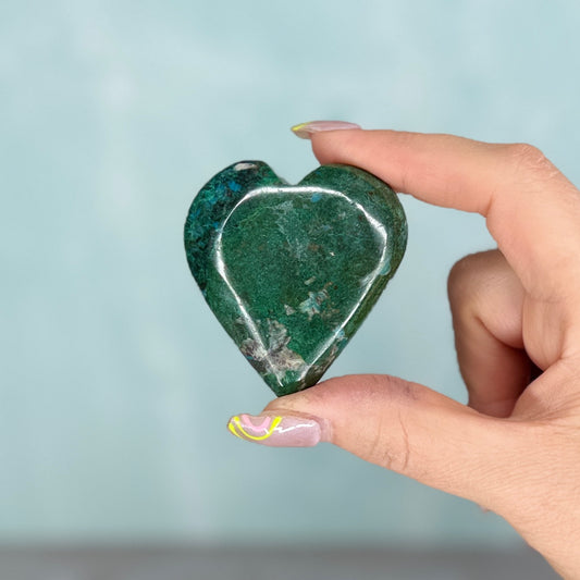 Chrysocolla Heart #26