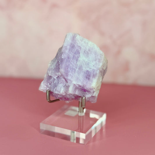 Raw Kunzite – Heart Awakening Crystal