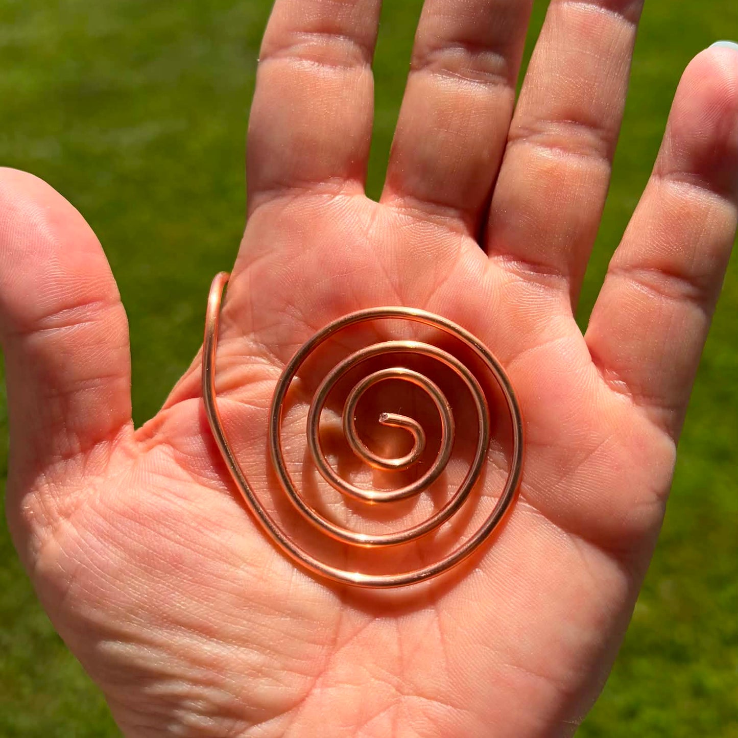 Copper Energy Spiral
